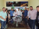 Adilson de Oliveira solicita a Maurão de Carvalho emenda de R$ 600 mil para pavimentação e drenagem em Vilhena