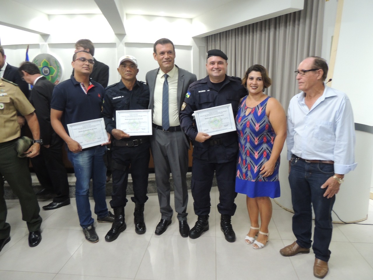 Câmara homenageia Policiais Militares que foram destaque no Cone Sul