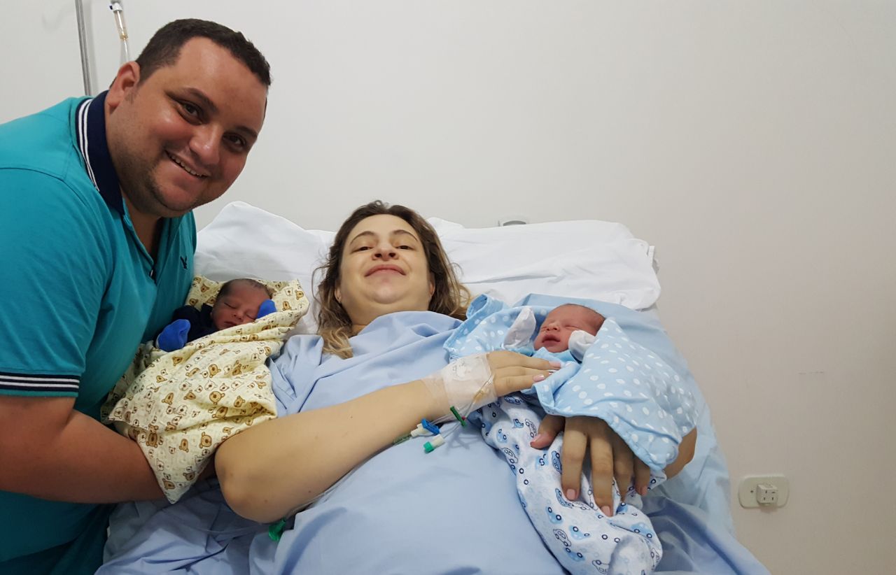 Câmara parabeniza diretor de Comunicação pelo nascimento dos seus filhos gêmeos