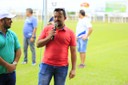 França Silva prestigia inauguração de obra no estádio municipal de Vilhena