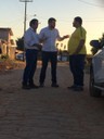 PAVIMENTO DE BLOQUETE: Rafael Maziero leva prefeito no Setor 22 e Novo Horizonte para mostrar ideia