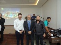 Presidente da Câmara participa de palestra sobre desenvolvimento urbano e sociedade civil organizada