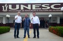 Ronildo Macedo e autoridades reforçam parceria na área da saúde com diretor da UNESC