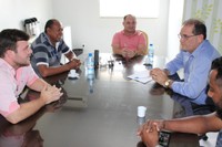 Ronildo Macedo recebe visita do superintendente do Sebrae