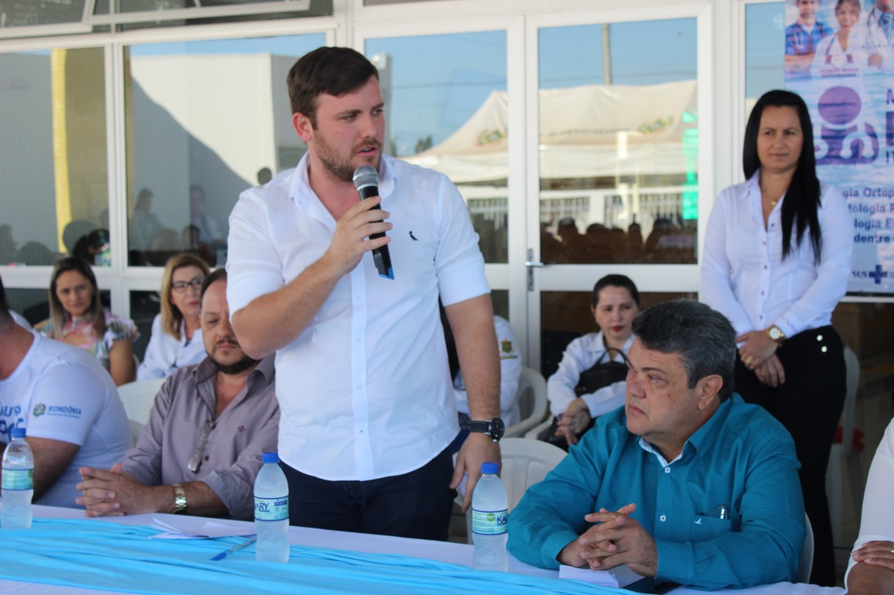 Samir Ali participa de solenidade de abertura da POC Itinerante da Saúde