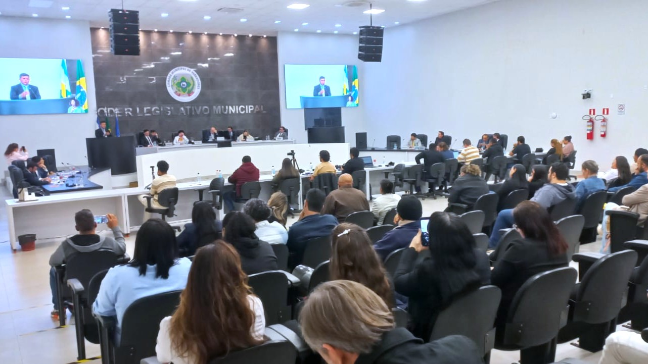 Veja os projetos aprovados na 12ª Sessão Ordinária da Câmara