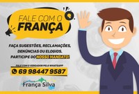 Vereador França Silva da Rádio anuncia canal para atender a população