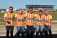 Vereadores Adilson, França, Rafael e Tabalipa são homenageados pelo Barcelona Futebol Clube