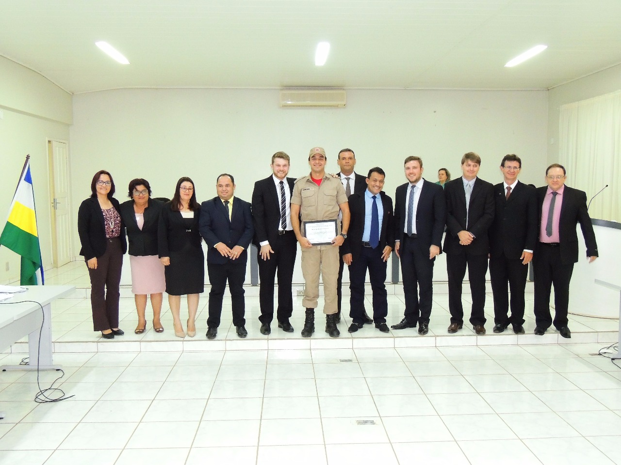 Vereadores homenageiam Corpo de Bombeiros com Moção de Aplausos